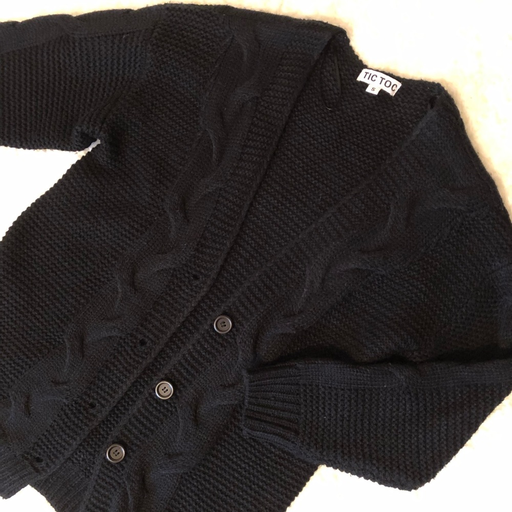 Oversized Knit Cardigan